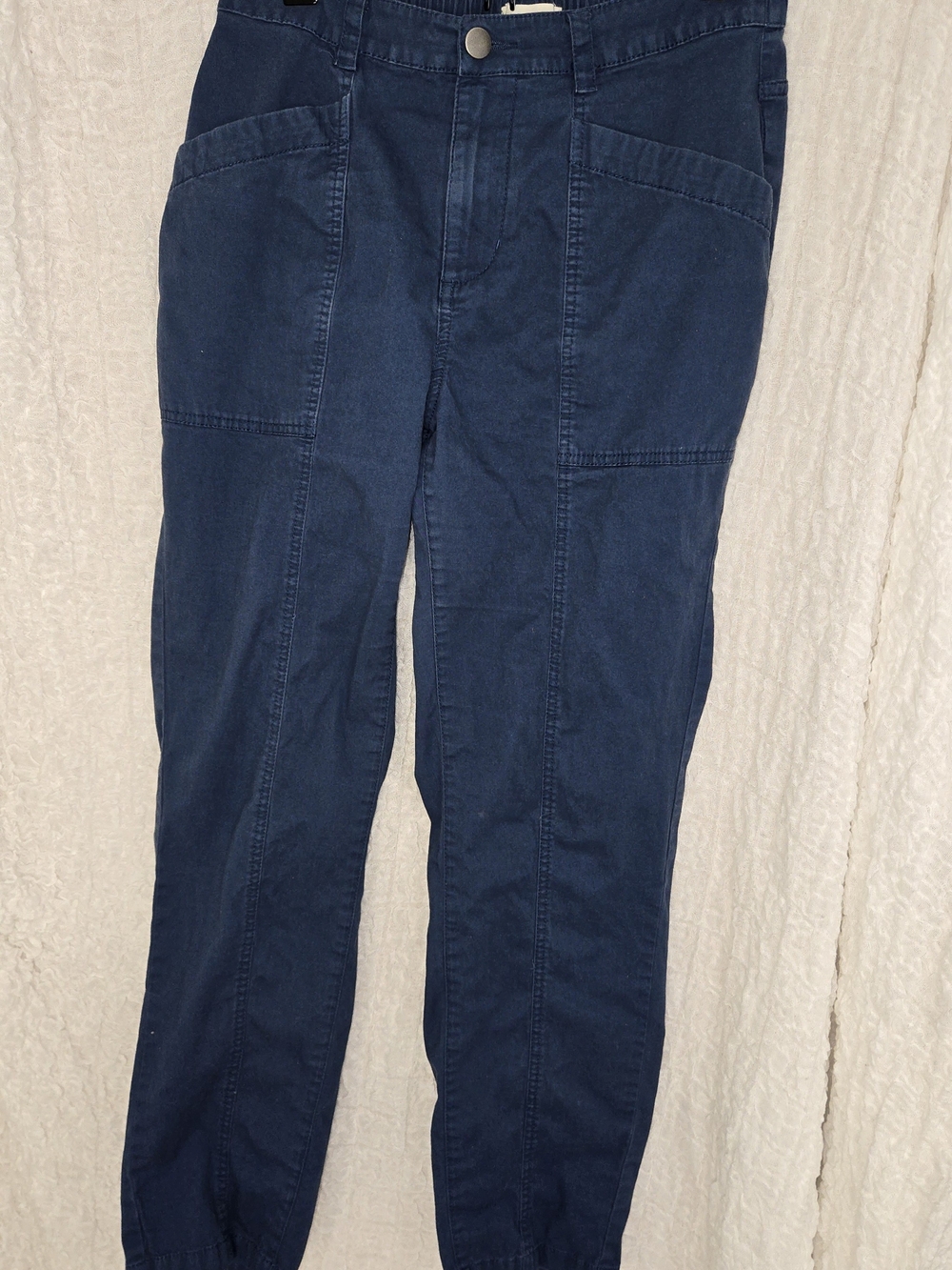 Pact‎ Women's Dark Blue Straight Leg Pants Size Medium